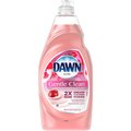 Dawn Dish Detergent, Pom/Rose Water, Manual, 24 oz, Pink, PK 10 PGC74093CT